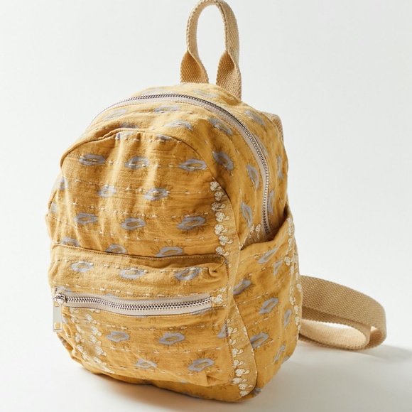 Urban Outfitters UO Portabella Kantha Mini Backpack - Picture 2 of 6
